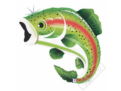 Nafukovací balón fóliový Pstruh 74cm