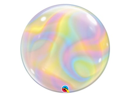 Nafukovací balón bublina Duhová 56cm