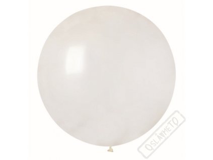 Nafukovací Jumbo balón průhledný 85cm