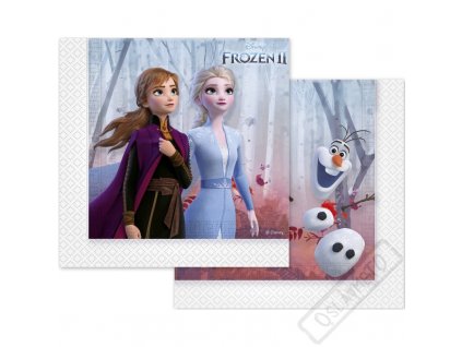 Papírové ubrousky Frozen - Ledové království