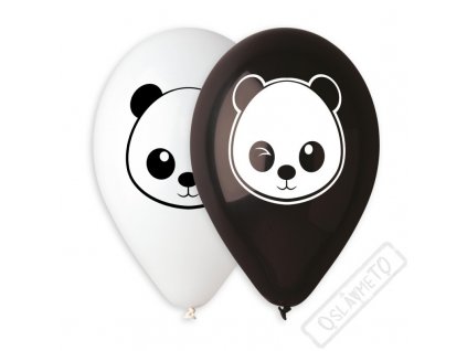 Latexový balónek s potiskem Panda