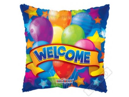 Nafukovací balónek polštářek Welcome 46cm