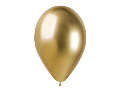 Balónek latexový Glossy Gold 33cm