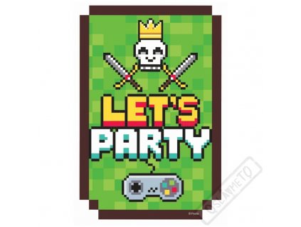 Pozvánky na oslavu Minecraft