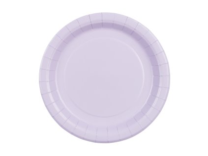 papirove barevne talirky lila 6ks