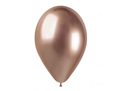 Balónek latexový Glossy Rose-Gold 33cm