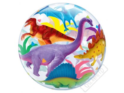 Nafukovací balón bublina Dinosauři 56cm