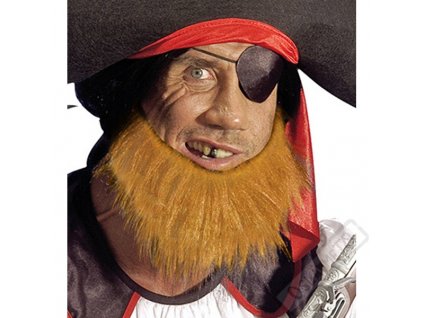 Vousy Pirátské zrzavé