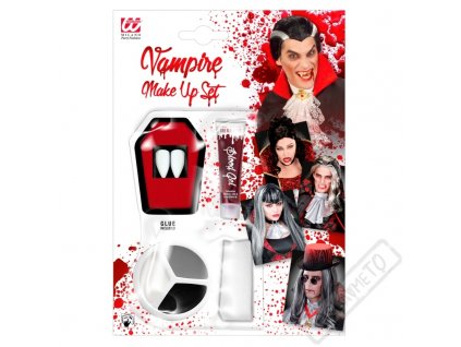 Sada Upír - Make-up, zuby a krev