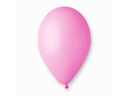 Pastelový nafukovací balónek latex růžový