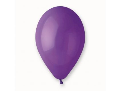 Pastelový nafukovací balónek latex fialový