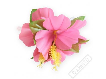 Havajská květina do vlasů Rose