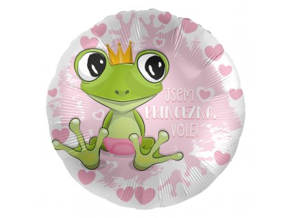 Balónek s českým textem Jsem princezna, vole 43cm