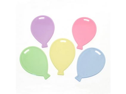 Těžítko na balónky Pastel Balloon mix