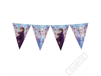 Party girlanda vlajky Frozen II