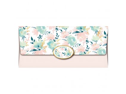 Obálka na peníze Botanical Lotus