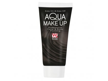 Barva na obličej a tělo Aqua Make-up černá