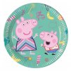 Papírové EKO party talířky Prasátko Pepina