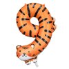 Nafukovací balón číslo 9 Tygr 87cm