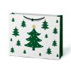 Dárková vánoční taška Horizontal Tree mix