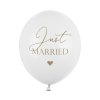 Latexové balónky s potiskem Just Married