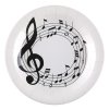 Papírové party talíře Music, 10ks