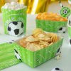Papírové misky na chipsy Fotbal, 3ks