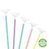 Tyčky na balónky s kloboučkem EKO Pastel, 10ks