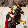 Nafukovací balón fóliový Čarodějnice na koštěti 91cm