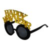 Party brýle Happy New Year zlaté