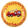 Papírové party talíře Hasič, 10ks