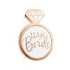 Brož pro družičky Team Bride Rose Gold