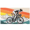 Papírové party ubrousky Cyklista, 12ks
