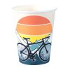 Papírové party kelímky Cyklista, 6ks