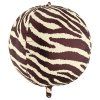Fóliový balón 3D koule Safari Zebra 75cm