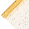 Dekorační organza Dotty Gold šíře 36cm