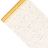 Dekorační organza Dotty Gold šíře 36cm