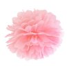 Papírová Pom pom koule pudrově růžová 35cm