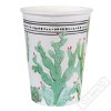 Papírové party kelímky Kaktus