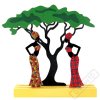 Dřevěná dekorace na stůl Afrika
