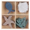 Dekorační dřevěné konfety Sea Side