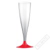 Plastové šampusky Ruby Red