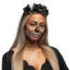 Květinová čelenka s lebkou Muertos