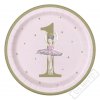 Papírové EKO party talíře Balerina n.1