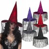 Čarodějnický klobouk se závojem