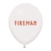 Latexové balónky s potiskem Hasiči