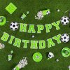 Narozeninový nápis Happy Birthday Fotbal