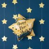 Nafukovací balónek Hvězda Happy New Year 45cm
