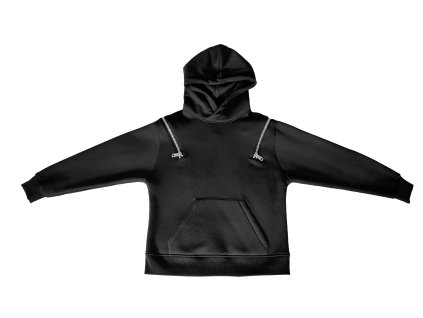 Mikina Osmany zip black