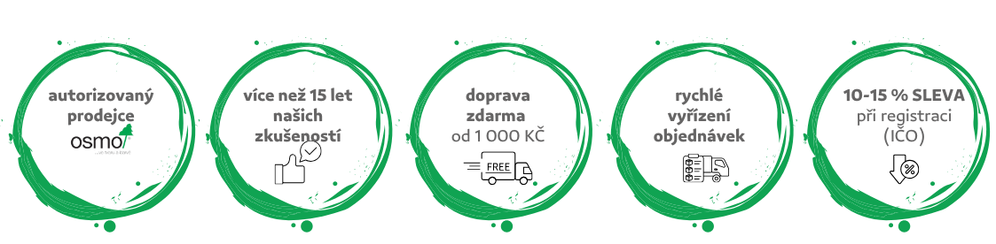 OSMO nátěry od autorizovaného prodejce